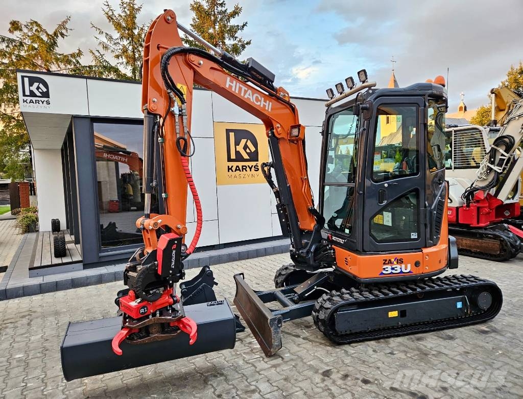 Hitachi ZX 33 U-6 Miniescavadeiras < 7t (Mini escavadeiras)