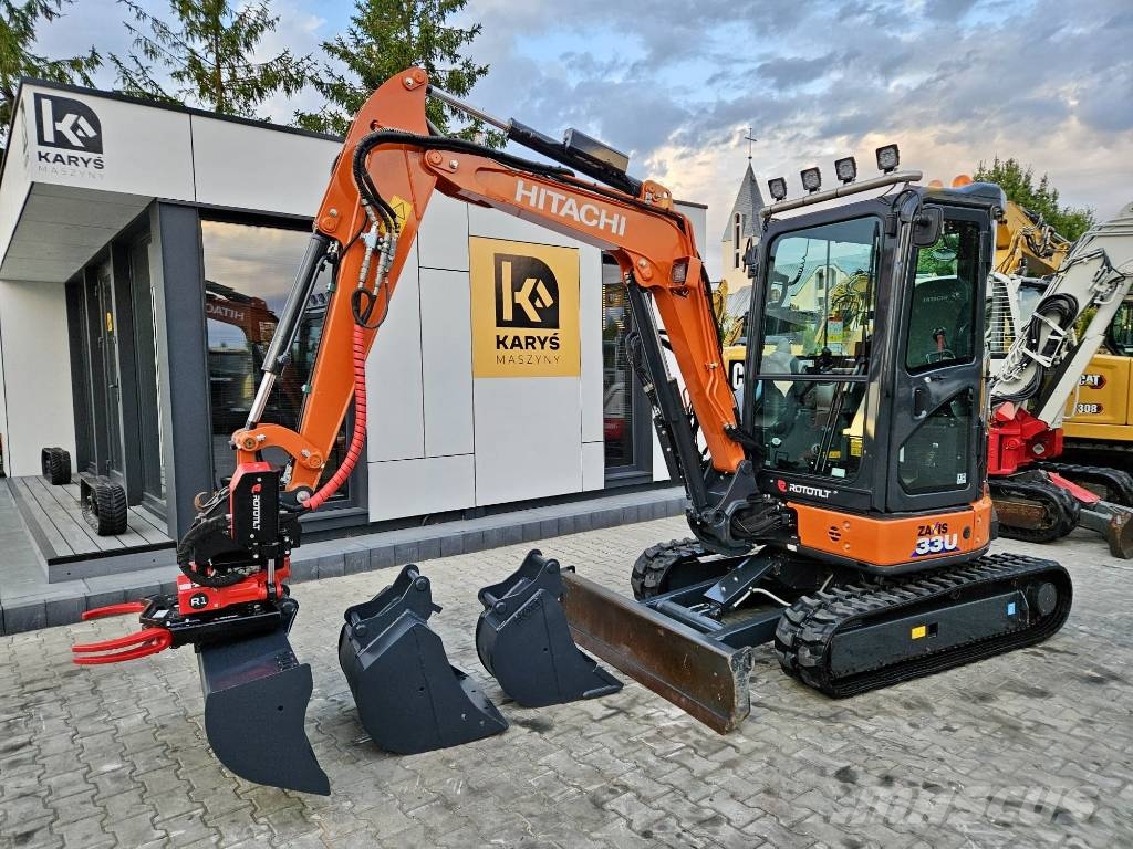 Hitachi ZX 33 U-6 Miniescavadeiras < 7t (Mini escavadeiras)