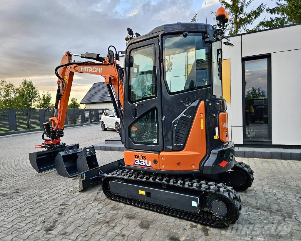 Hitachi ZX 33 U-6 Miniescavadeiras < 7t (Mini escavadeiras)