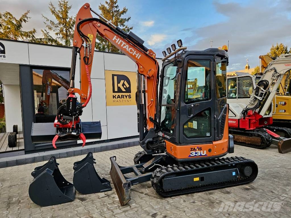 Hitachi ZX 33 U-6 Miniescavadeiras < 7t (Mini escavadeiras)