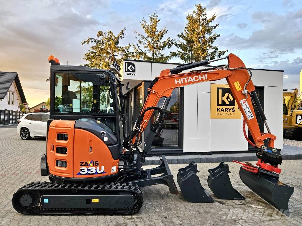 Hitachi ZX 33 U-6 Miniescavadeiras < 7t (Mini escavadeiras)