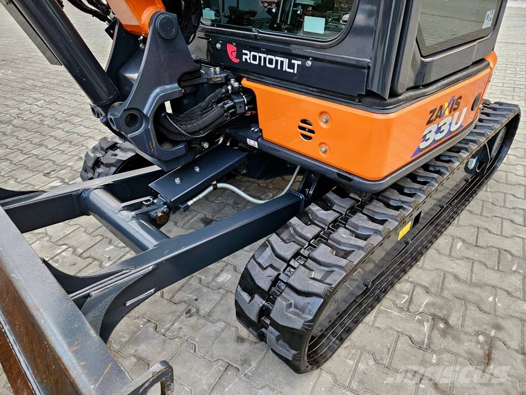 Hitachi ZX 33 U-6 Miniescavadeiras < 7t (Mini escavadeiras)