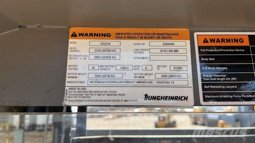Jungheinrich EKS314 Picker Другие складские механизмы
