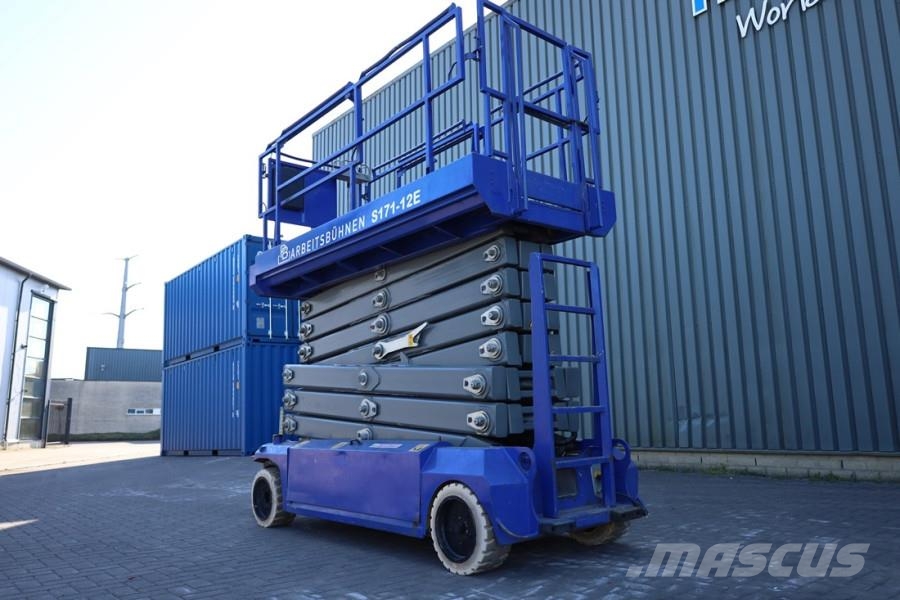 PB LIFT S171-12E Electric, 17.3m Working Height, 400k Schaarhoogwerkers