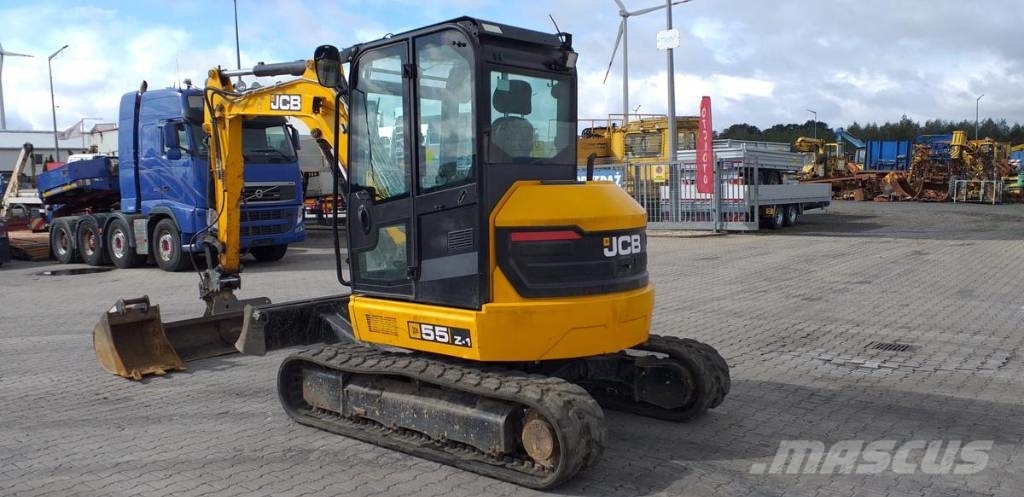  Minikoparka gąsienicowa JCB 55Z-1 T3 Minigraafmachines < 7t