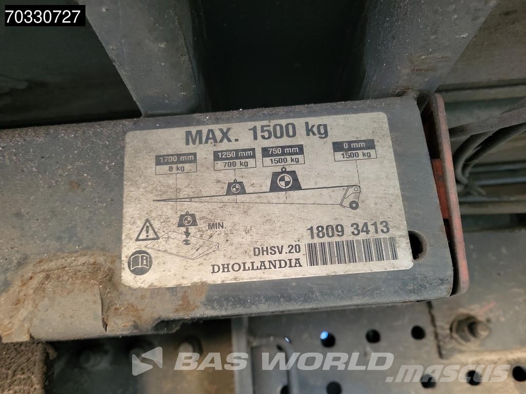Iveco Stralis 420 4X2 19tonner 1500kg Ladebordwand Autom شاحنات ذات هيكل صندوقي
