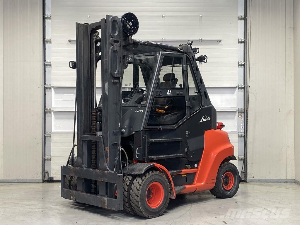 Linde H80D-02/900 Diesel heftrucks