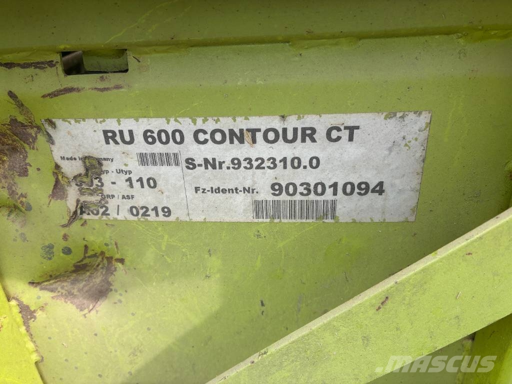 CLAAS RU 600 Contour Samochodné kosačky