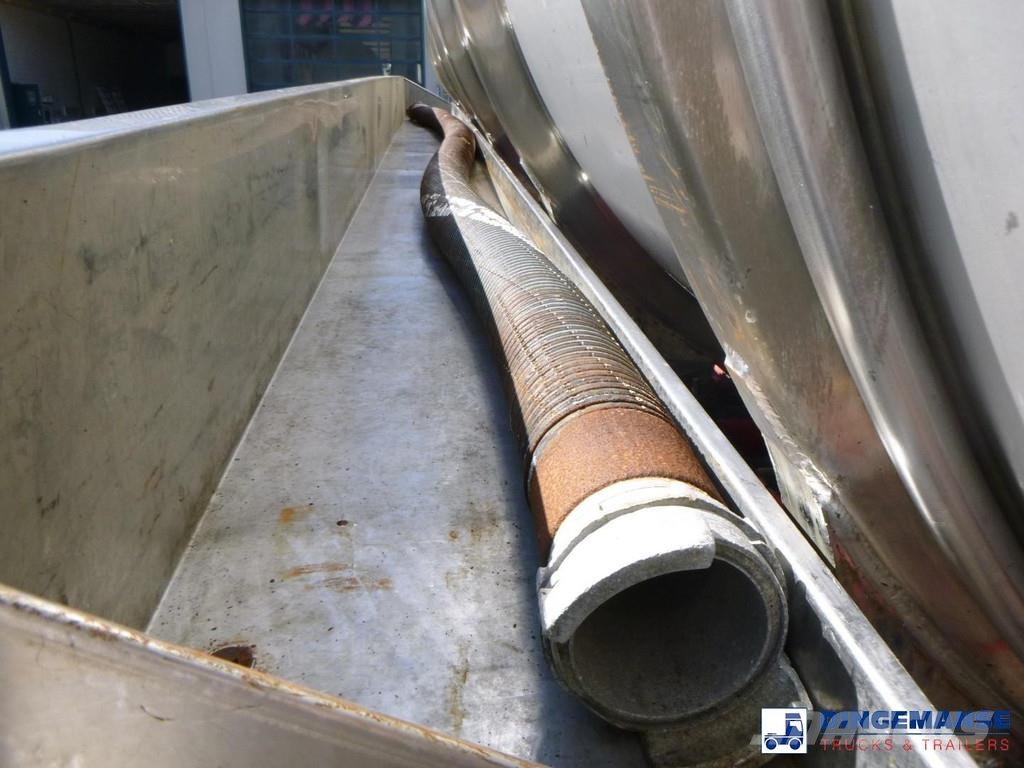 Magyar Vacuum tank inox 30 m3 / 1 comp + vac pump Naczepy cysterna