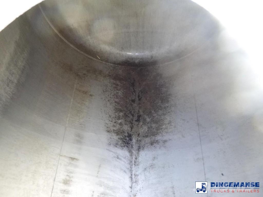 Magyar Vacuum tank inox 30 m3 / 1 comp + vac pump Naczepy cysterna