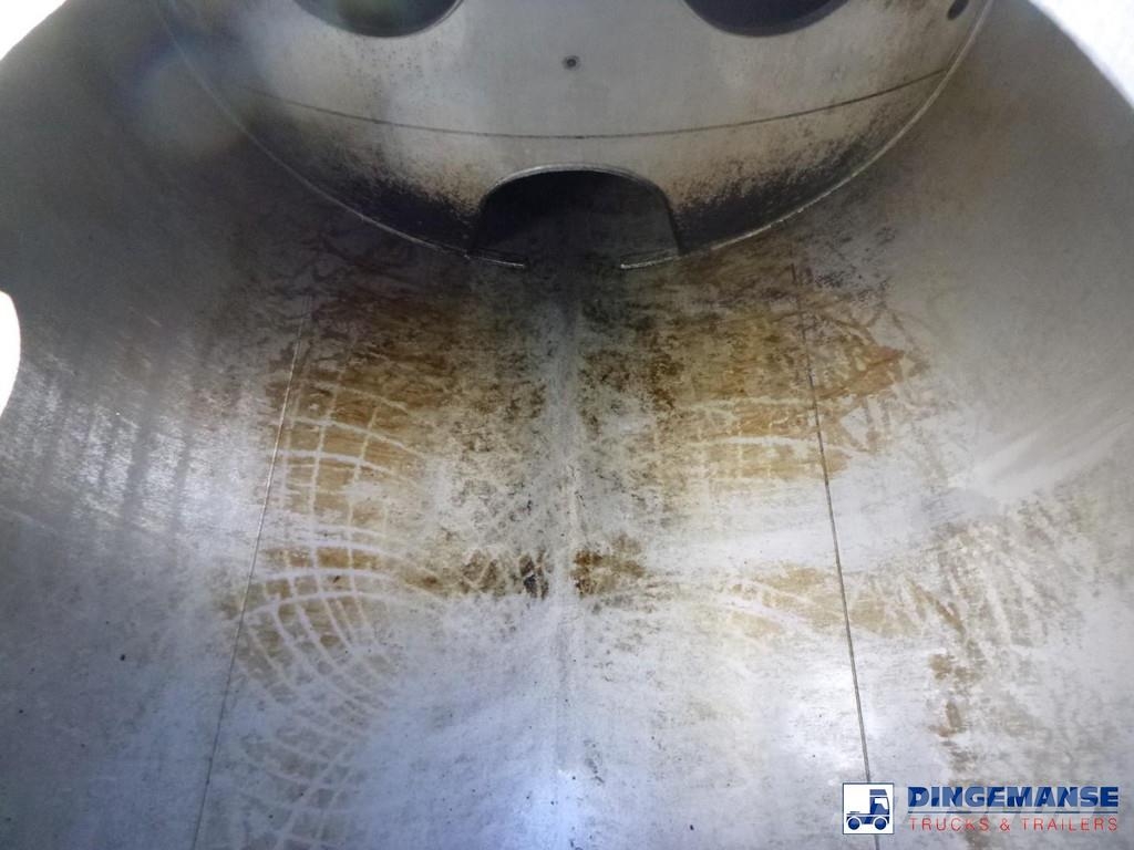 Magyar Vacuum tank inox 30 m3 / 1 comp + vac pump Naczepy cysterna