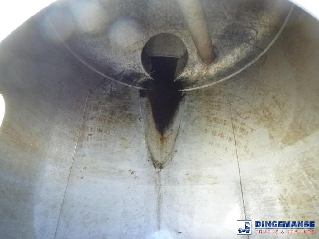 Magyar Vacuum tank inox 30 m3 / 1 comp + vac pump Naczepy cysterna