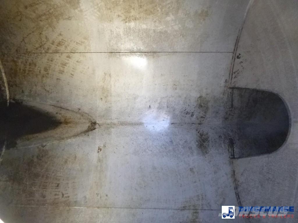 Magyar Vacuum tank inox 30 m3 / 1 comp + vac pump Naczepy cysterna