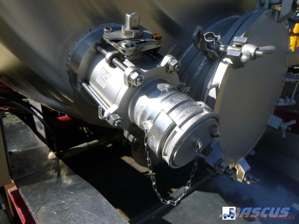 Magyar Vacuum tank inox 30 m3 / 1 comp + vac pump Naczepy cysterna