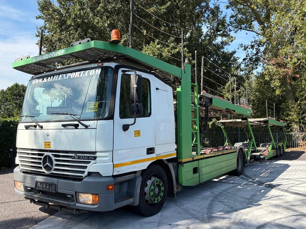 Mercedes-Benz Actros 1840 Car Carrier kassbohrer with trailer Co Trasportatore per veicoli