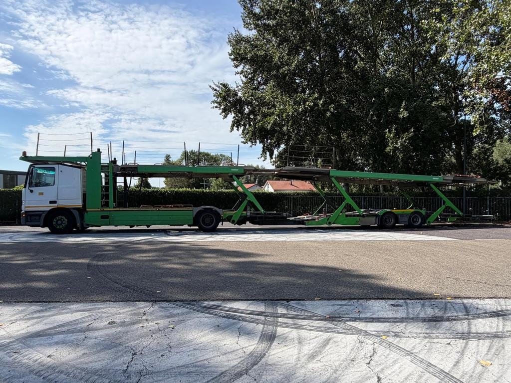 Mercedes-Benz Actros 1840 Car Carrier kassbohrer with trailer Co Trasportatore per veicoli