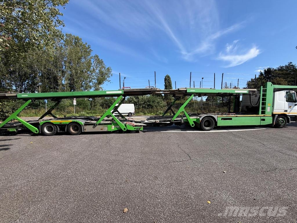Mercedes-Benz Actros 1840 Car Carrier kassbohrer with trailer Co Trasportatore per veicoli