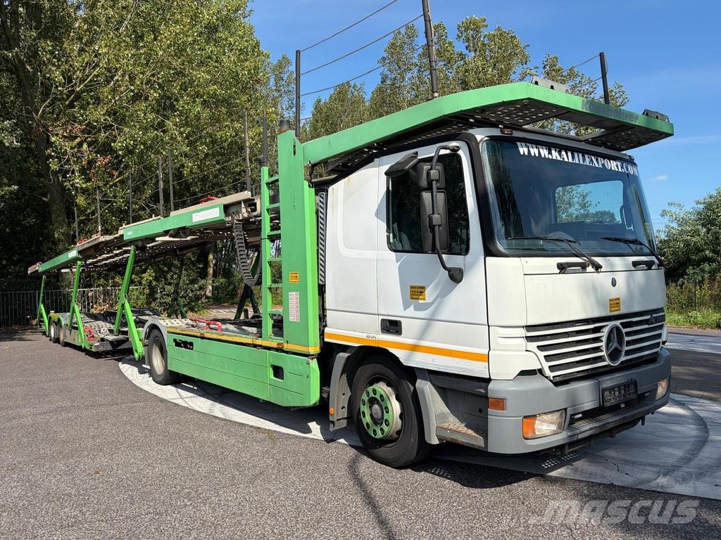 Mercedes-Benz Actros 1840 Car Carrier kassbohrer with trailer Co Trasportatore per veicoli
