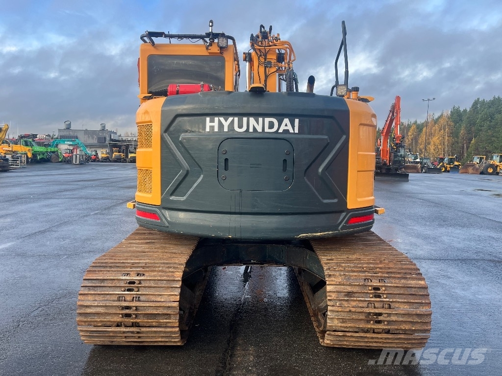 Hyundai HX 130 / Kallistaja, Metsävarusteltu, Uudet ketjut Bageri guseničari