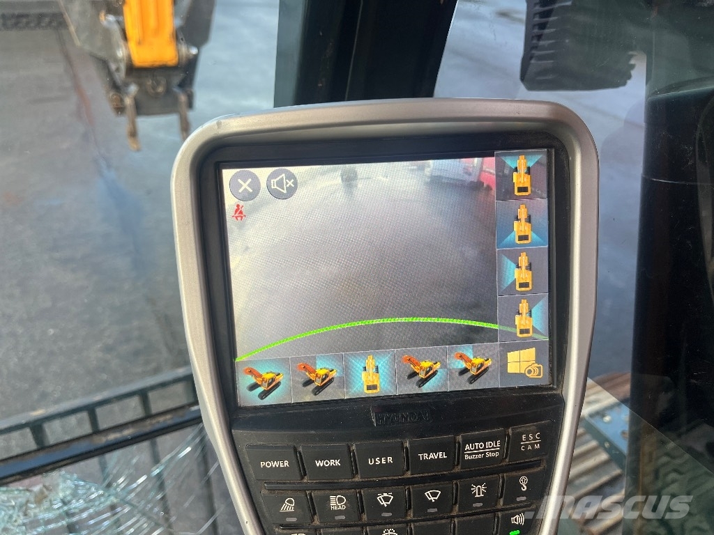 Hyundai HX 130 / Kallistaja, Metsävarusteltu, Uudet ketjut Bageri guseničari