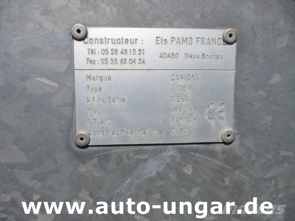  CanicaS T170 H Beachcleaner Strandreiniger Kässboh Оборудване за почистване на плаж