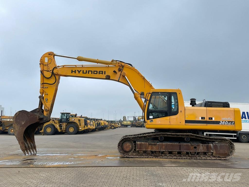 Hyundai R360LC-7 Excavadoras sobre orugas
