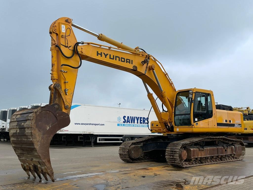 Hyundai R360LC-7 Excavadoras sobre orugas