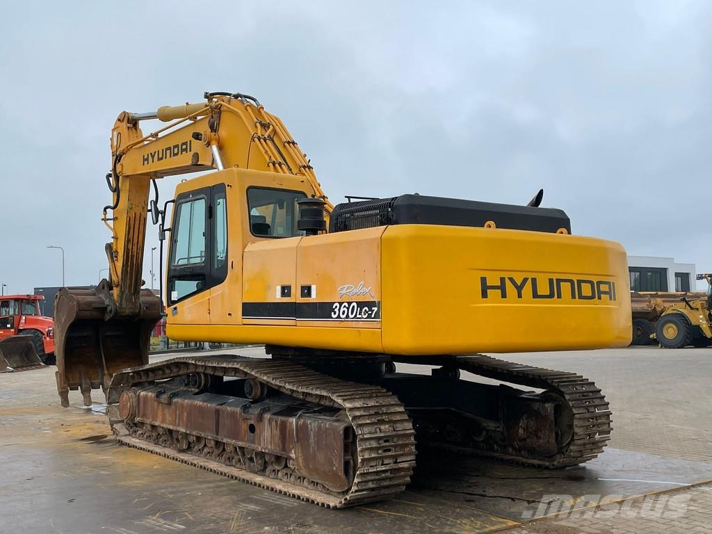 Hyundai R360LC-7 Excavadoras sobre orugas