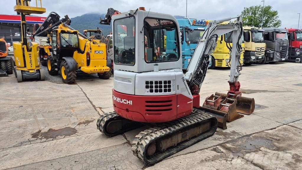 Takeuchi TB138FR - POWERTILT - 3X BUCKETS - 2012 YEAR Мини екскаватори < 7 т