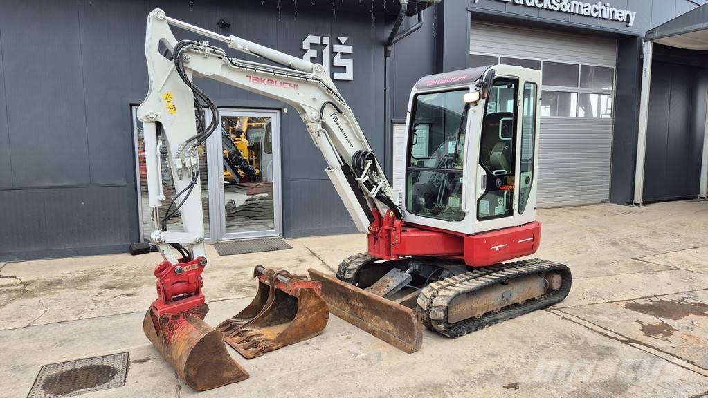 Takeuchi TB138FR - POWERTILT - 3X BUCKETS - 2012 YEAR Мини екскаватори < 7 т