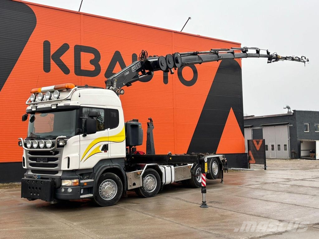 Scania R 480 8x2*6 FASSI F365 / PALFINGER L=5350 mm, 2012, Lääne-Harju ...