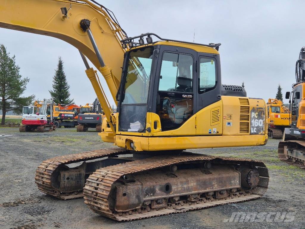 Komatsu PC 160 LC-7 حفارات زحافة