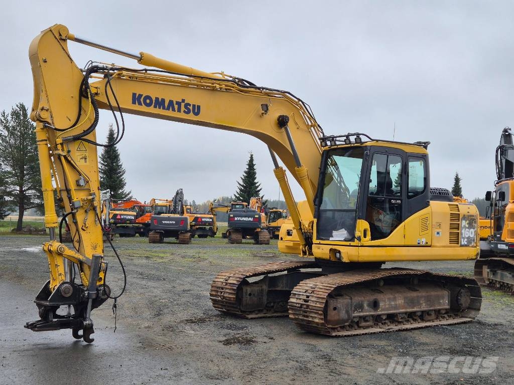Komatsu PC 160 LC-7 حفارات زحافة