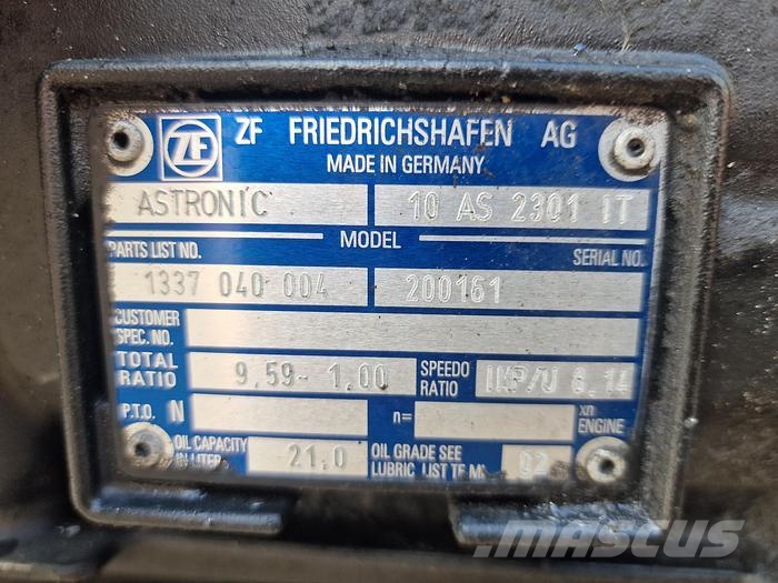 ZF Astronic 10 AS 2301 IT Transport - Anderen