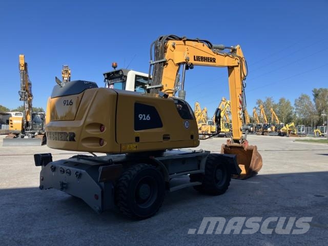 Liebherr A 916 Litronic Bagri na kolesih