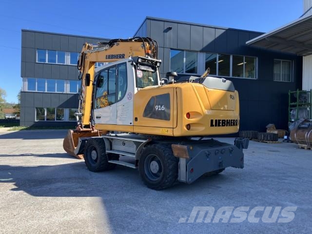 Liebherr A 916 Litronic Bagri na kolesih