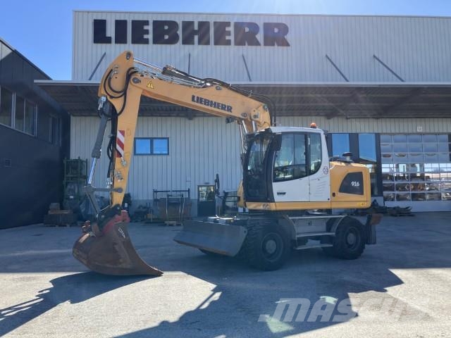 Liebherr A 916 Litronic Bagri na kolesih