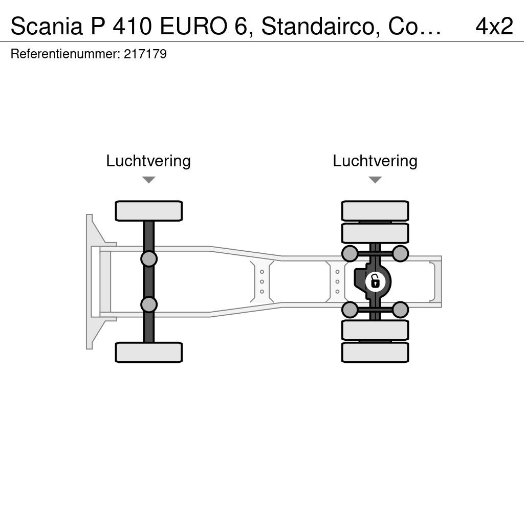 Scania P 410 EURO 6, Standairco, Combi, Lohr, Eurolohr Vetopöytäautot