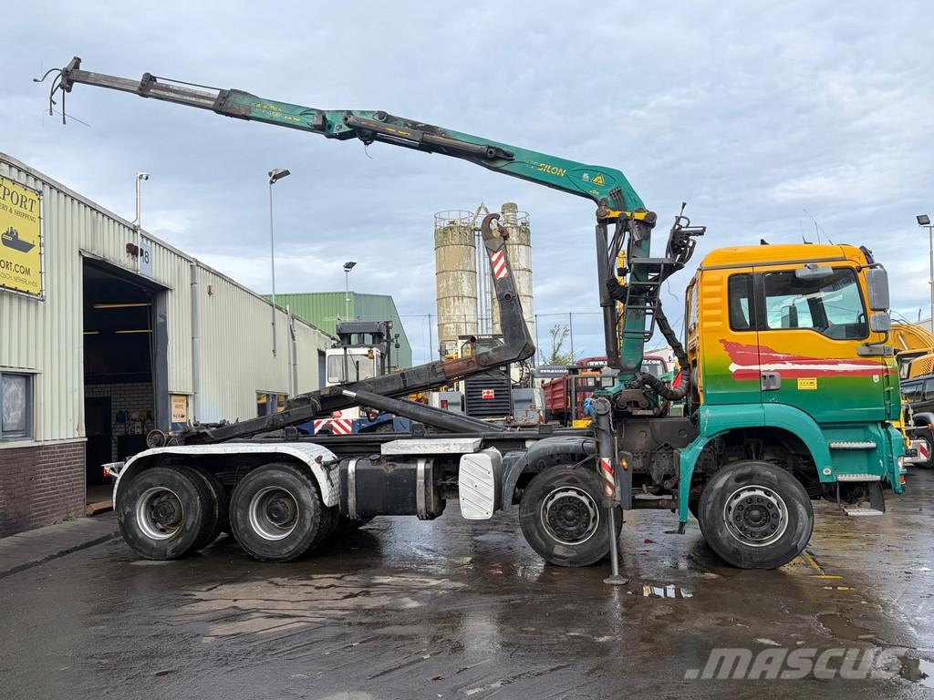 MAN TGA 35 .463 - Epsilon Crane + Multilift - Big Axle Всъдеходни кранове