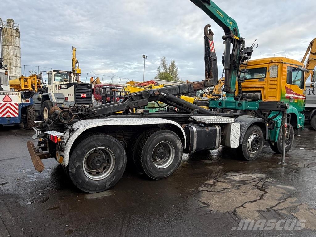 MAN TGA 35 .463 - Epsilon Crane + Multilift - Big Axle Всъдеходни кранове