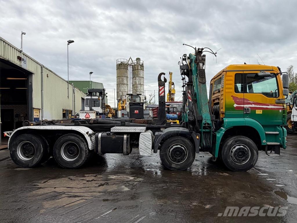 MAN TGA 35 .463 - Epsilon Crane + Multilift - Big Axle Всъдеходни кранове