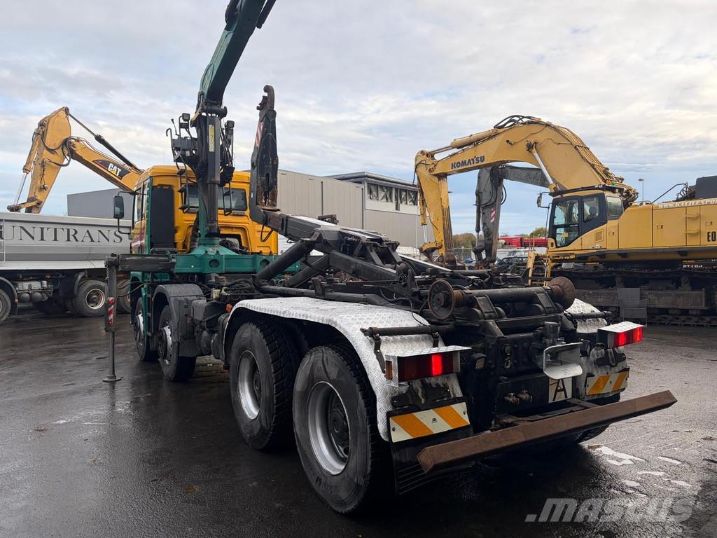 MAN TGA 35 .463 - Epsilon Crane + Multilift - Big Axle Maastikutõstukid