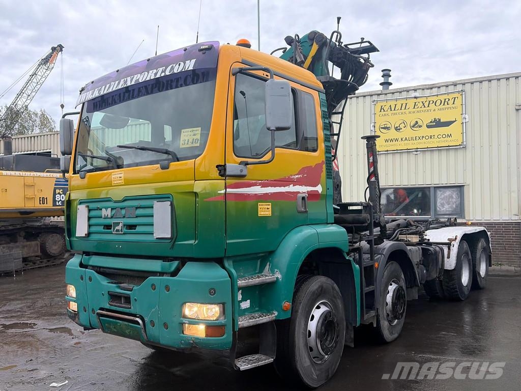 MAN TGA 35 .463 - Epsilon Crane + Multilift - Big Axle Всъдеходни кранове
