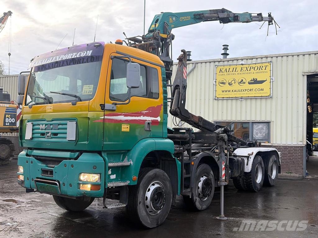 MAN TGA 35 .463 - Epsilon Crane + Multilift - Big Axle Maastikutõstukid