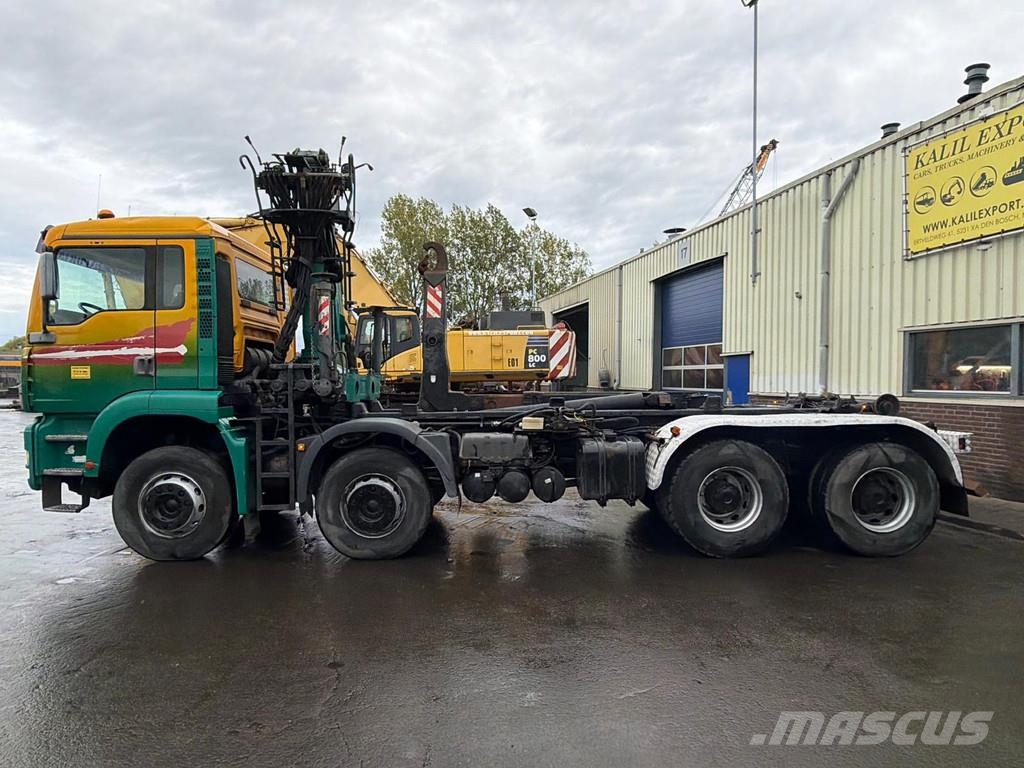 MAN TGA 35 .463 - Epsilon Crane + Multilift - Big Axle Всъдеходни кранове