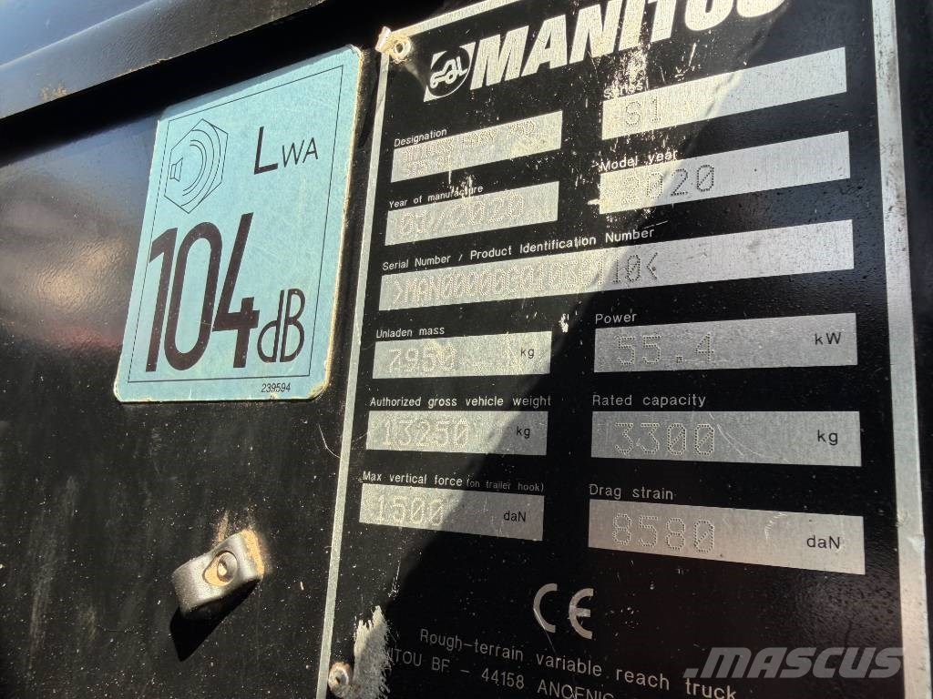 Manitou MT 1033 Easy 10m Telehandler Teleskopiskie manipulatori