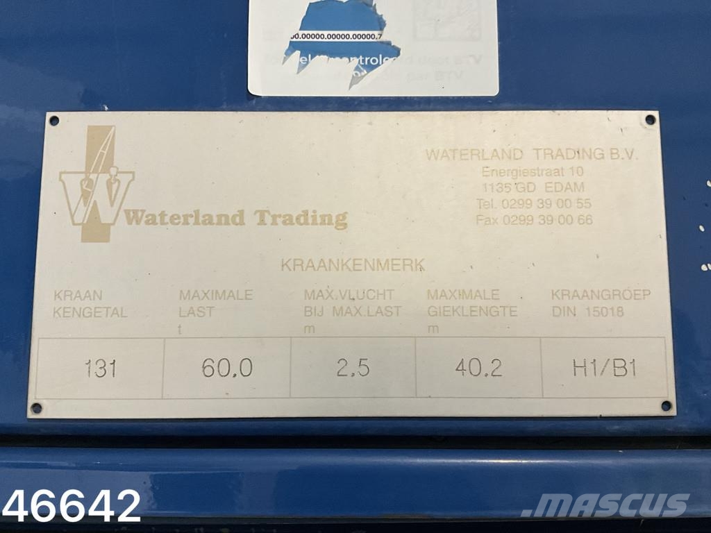 Faun / TADANO ATF 60-3 6x6x6 All-terrain crane + Jib! Kraner til alt terræn