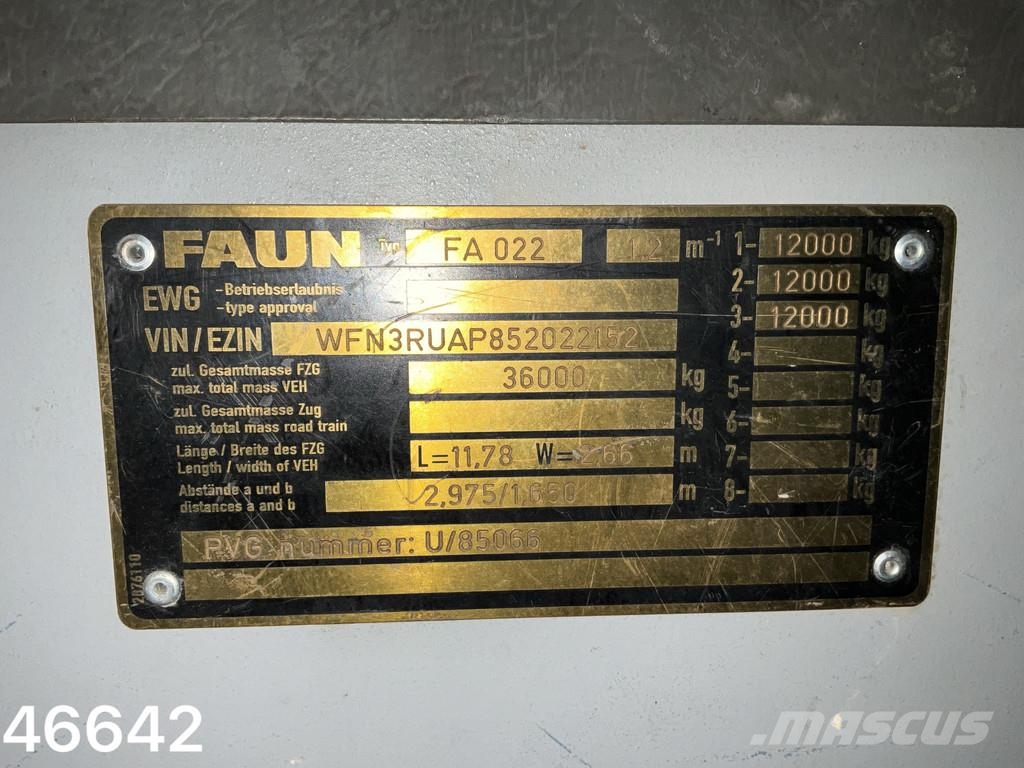 Faun / TADANO ATF 60-3 6x6x6 All-terrain crane + Jib! Kraner til alt terræn