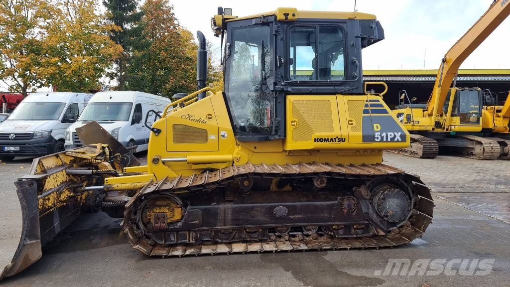 Komatsu D 51 PX-22 Kāpurķēžu buldozeri