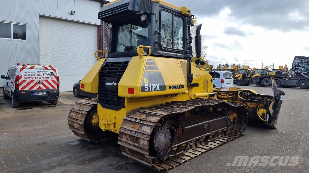Komatsu D 51 PX-22 Kāpurķēžu buldozeri